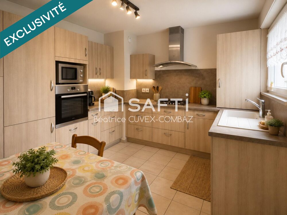 Appartement balcon double expo. Sud-ouest, vue montagne et garage