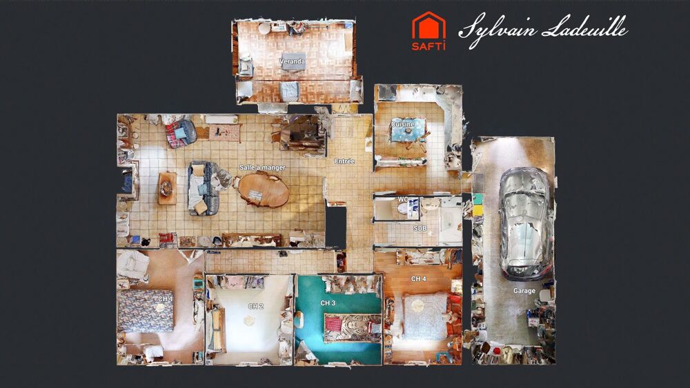 Vente Maison 4 chambres et 2 130 m² dans un cadre préservé Tursac