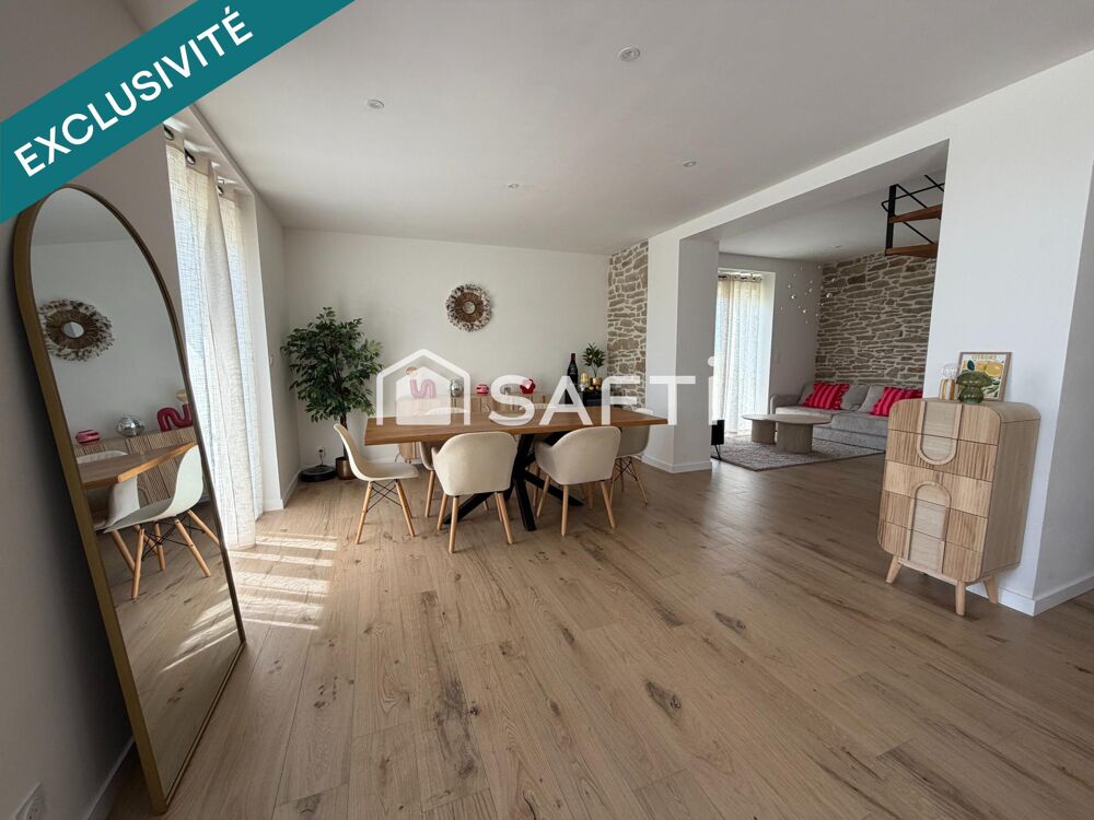 Vente Maison CHARMANTE MAISON EN PIERRE RENOVÉE, 4 CHAMBRES, A MOREAC Moreac