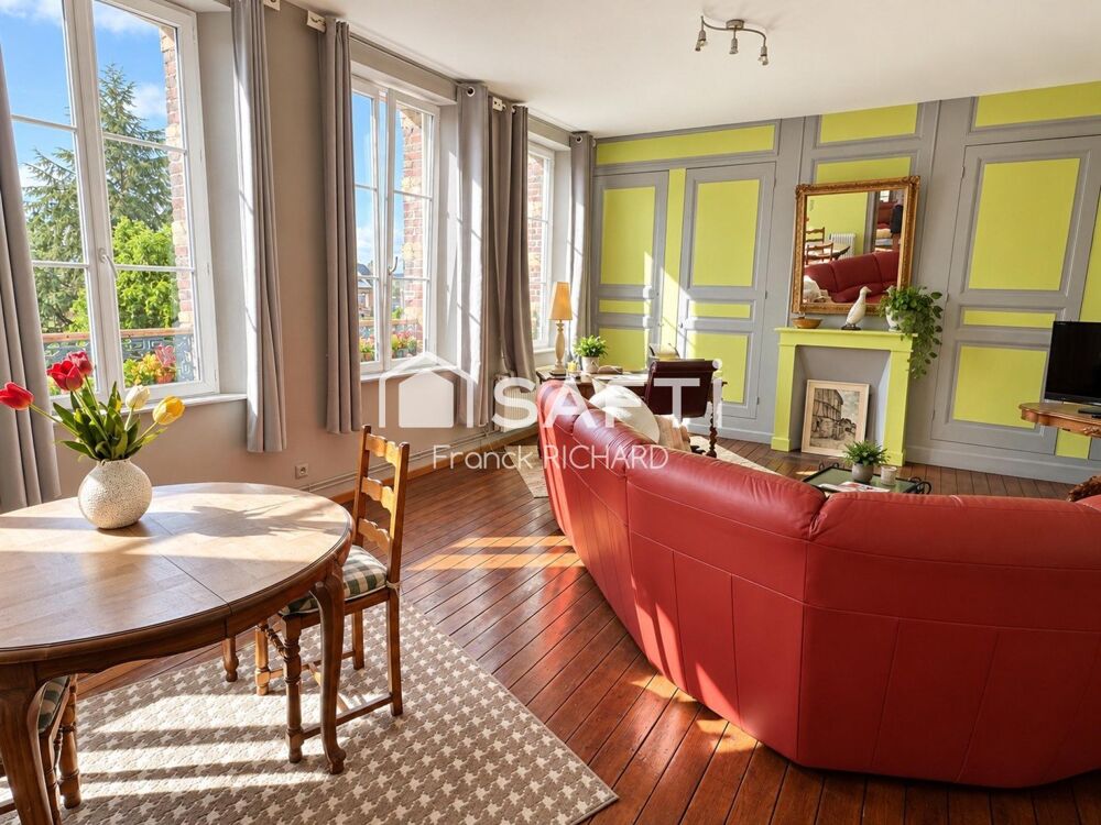 Vente Maison Maison de caractère, lumineuse, avec cour intérieure – 3 chambres – Gournay-en-Bray Ferrières-en-bray