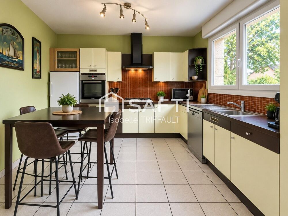 Vente Maison Campagne au calme, commerces à 2 min de Pontivy et vie de plain pied ! Noyal-pontivy