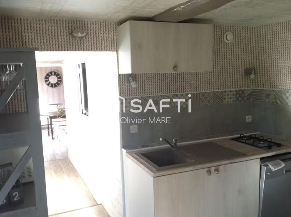 Vente Maison Maison Gîte en pierre, 104 m², 3 chs répartis en 2 logements, terrain 497m², Pierrefitte en Cinglais Pierrefitte-en-cinglais