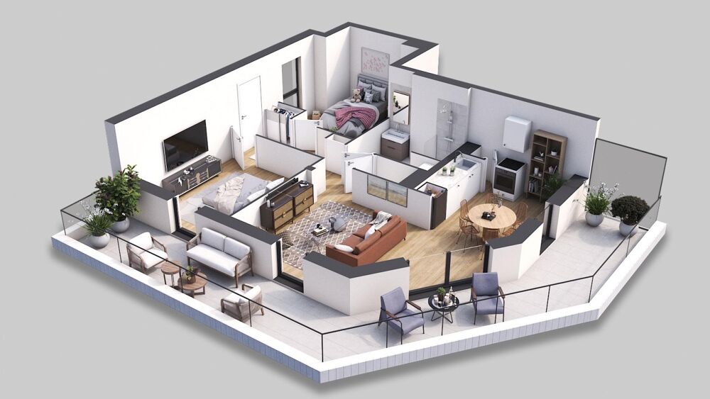 Vente Appartement VEFA rue Maurice Sambron Pontchateau