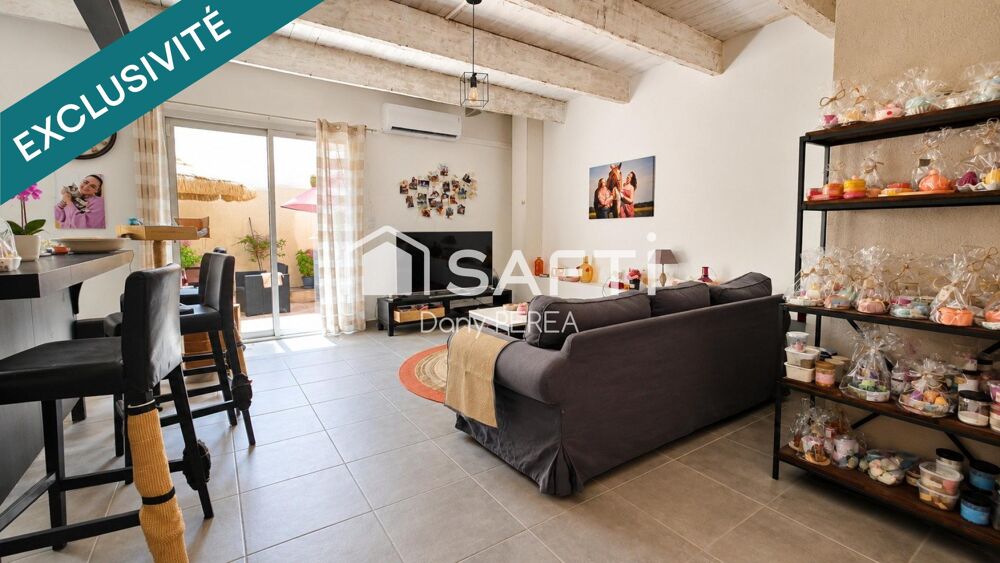 Superbe maison de village rénovée avec cour intérieure