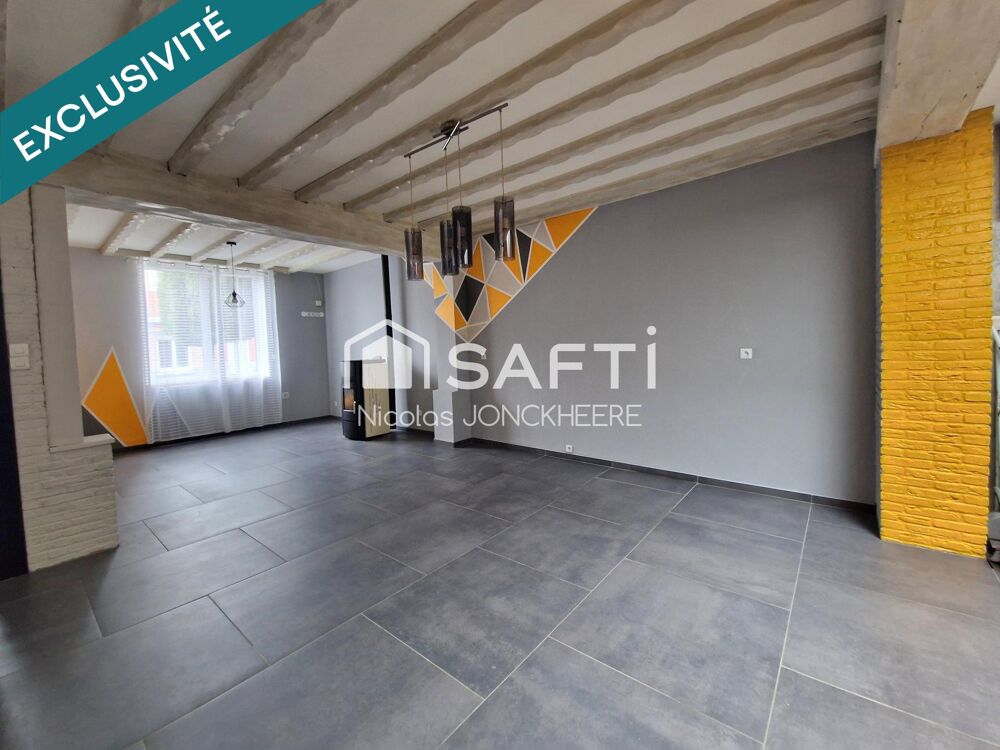 maison hazebrouck 3 chambres + bureau