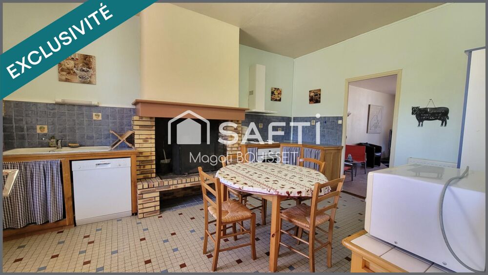 Vente Maison Maison T6 de 172m² et sa grange attenante et grenier, jardin et terrasse. Beauchalot