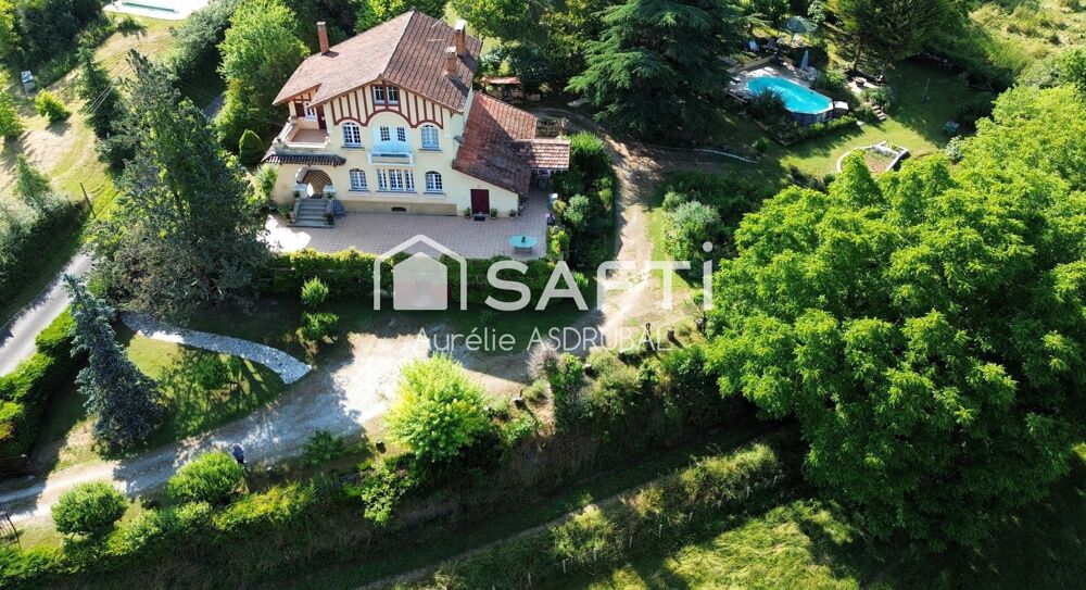 Belle maison de style Basque Pays de Belvès.