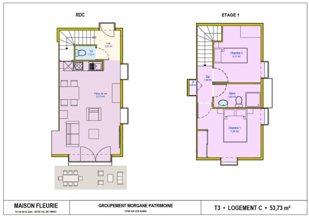 Vente Appartement Idéal investisseurs Val de virieu