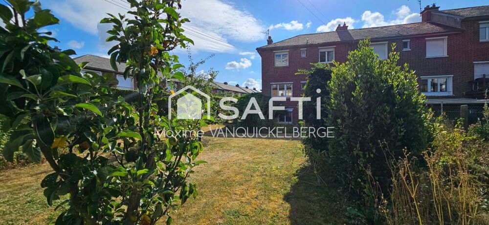 Vente Maison Maison semi-individuelle avec 3 chambres, bureau, garage, sous-sol et jardin. Arras