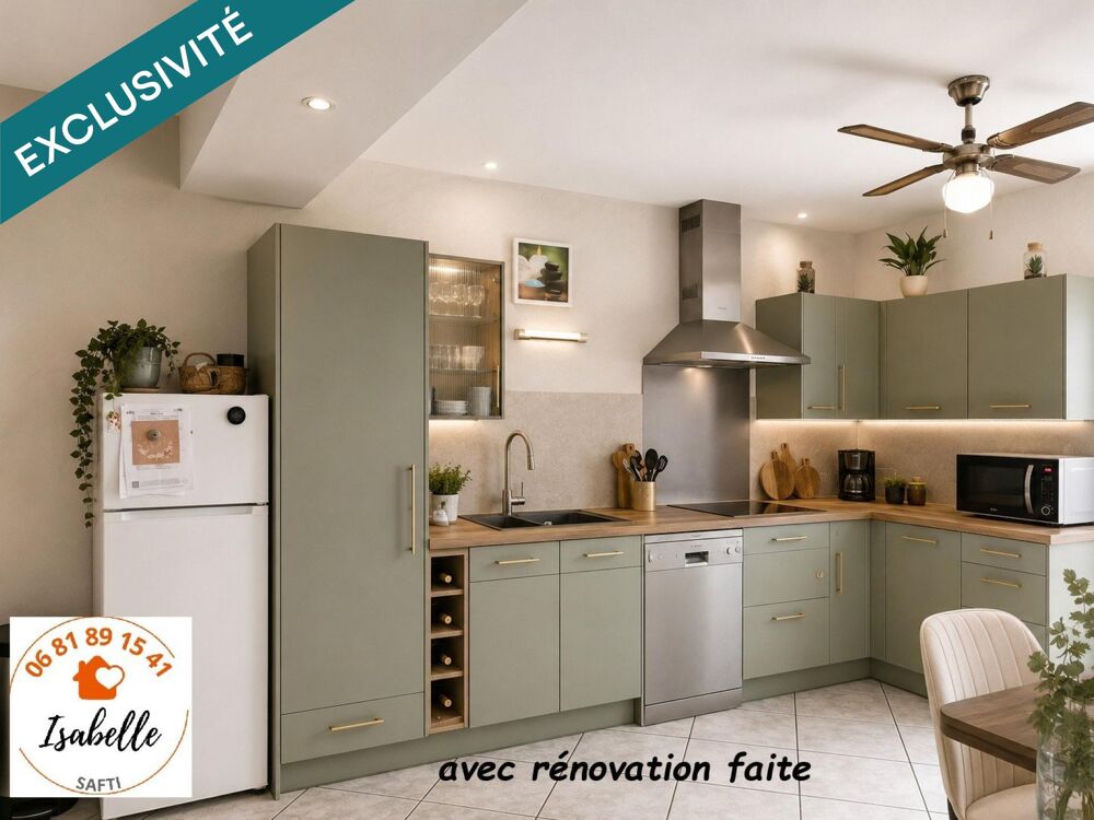 Vente Appartement A 15 mn d'Auch, appartement dans un village : 4 chambres, 1 salle d bain, 1 salle d'eau, 2 WC. Barran