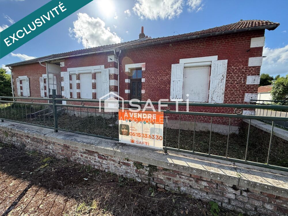 ? EXCLUSIVITÉ - MONTESCOURT-LIZEROLLES - MAISON 200m² ?