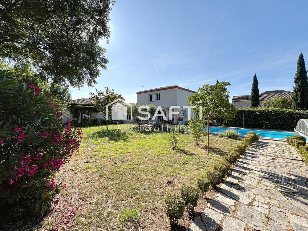 Vente Maison VILLA D'ARCHITECTE de 209 m2 et son Magnifique PARC !! Gignac