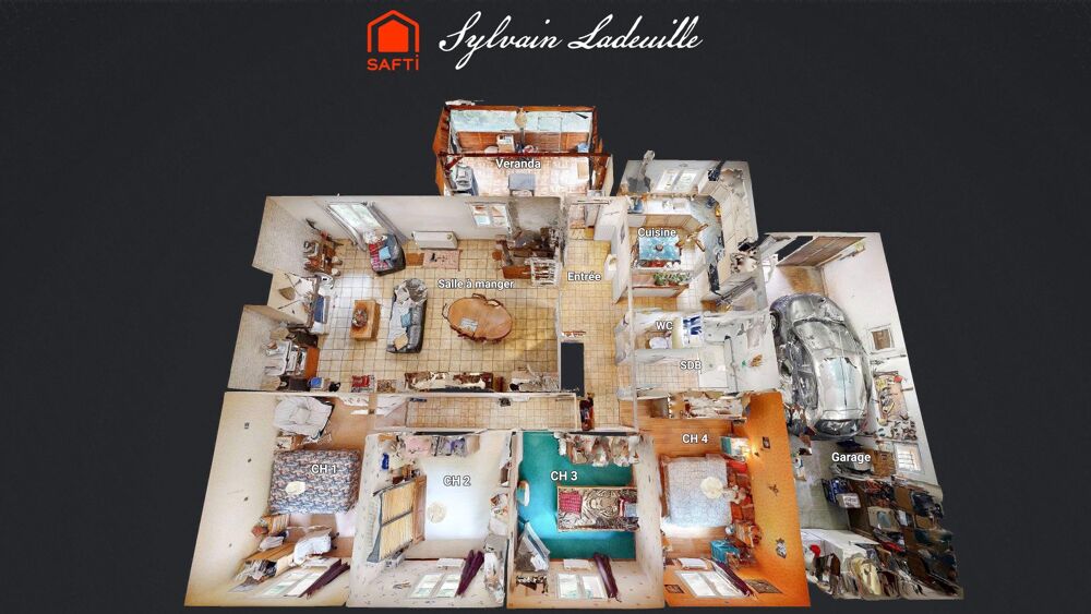 Vente Maison Plain-pied 4 chambres sans vis-à-vis près des Eyzies Tursac