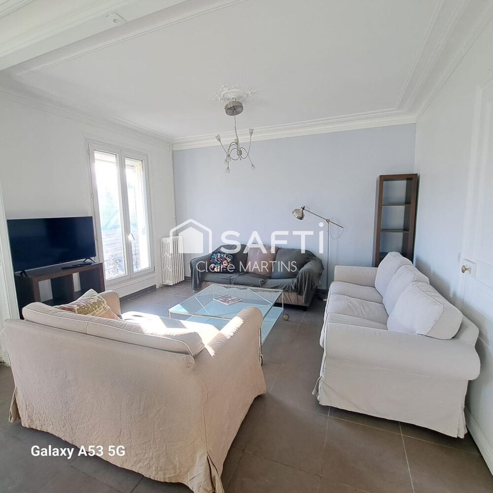 **RARE  LE CHARME DE LANCIEN AU COEUR DE NANTERRE  DUPLEX DERNIER ÉTAGE**