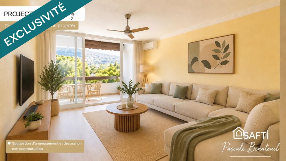 Vente Appartement Grand T3 modulable en T4 avec balcon et ascenseur Vitrolles