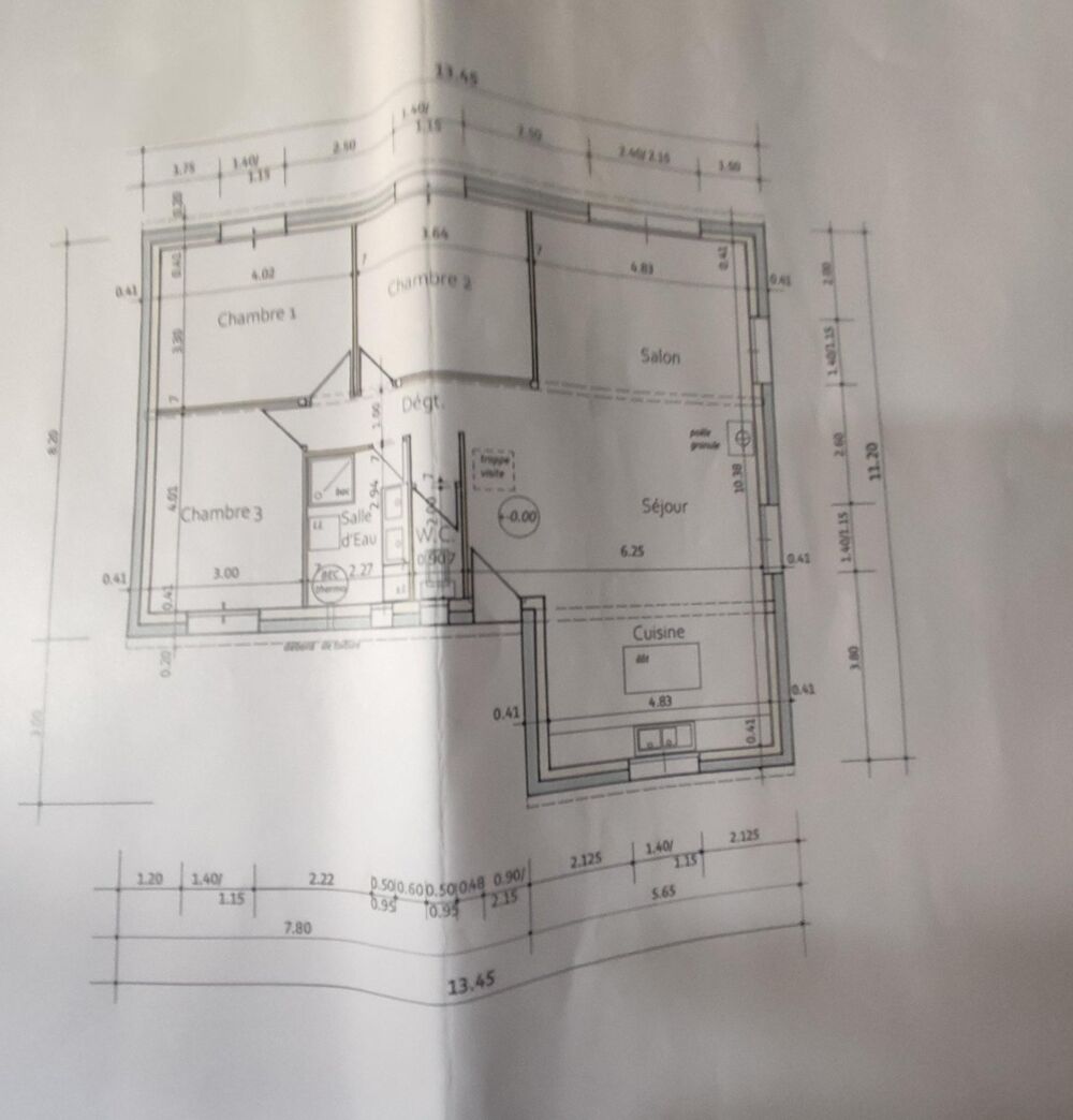 Maison de plain-pied à terminer  Belle opportunité à Morlaix !