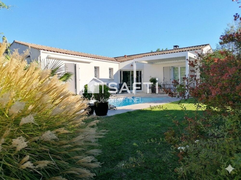 Vente Maison Beau plain-pied 4 chambres piscine chauff�e Cozes