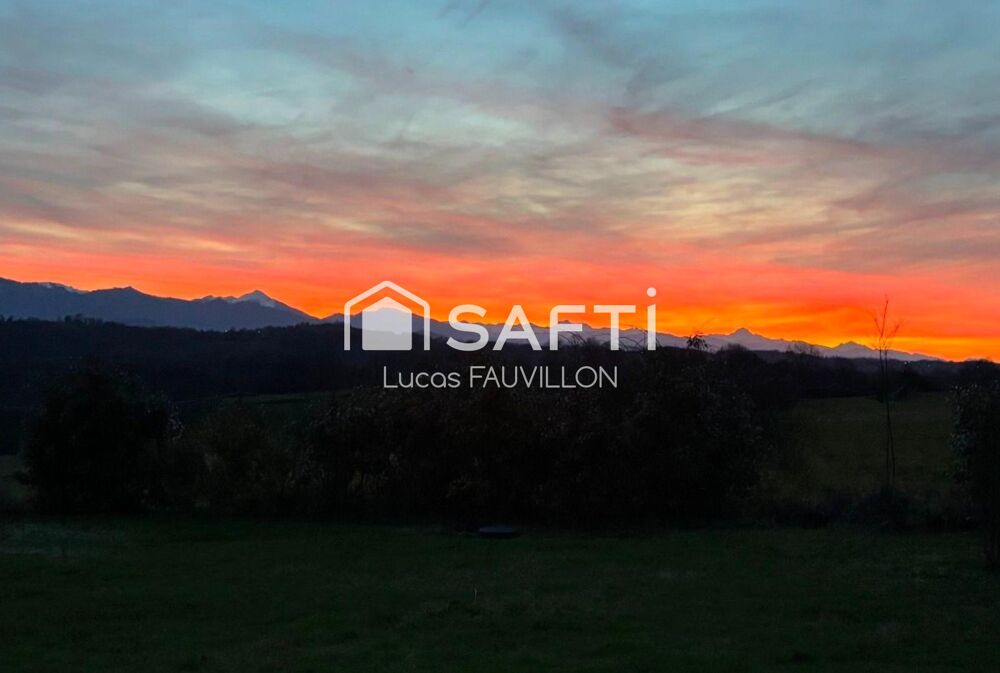 Vente Maison Maison 126 m² terrain 2440 m² vue Pyrénées Fabas