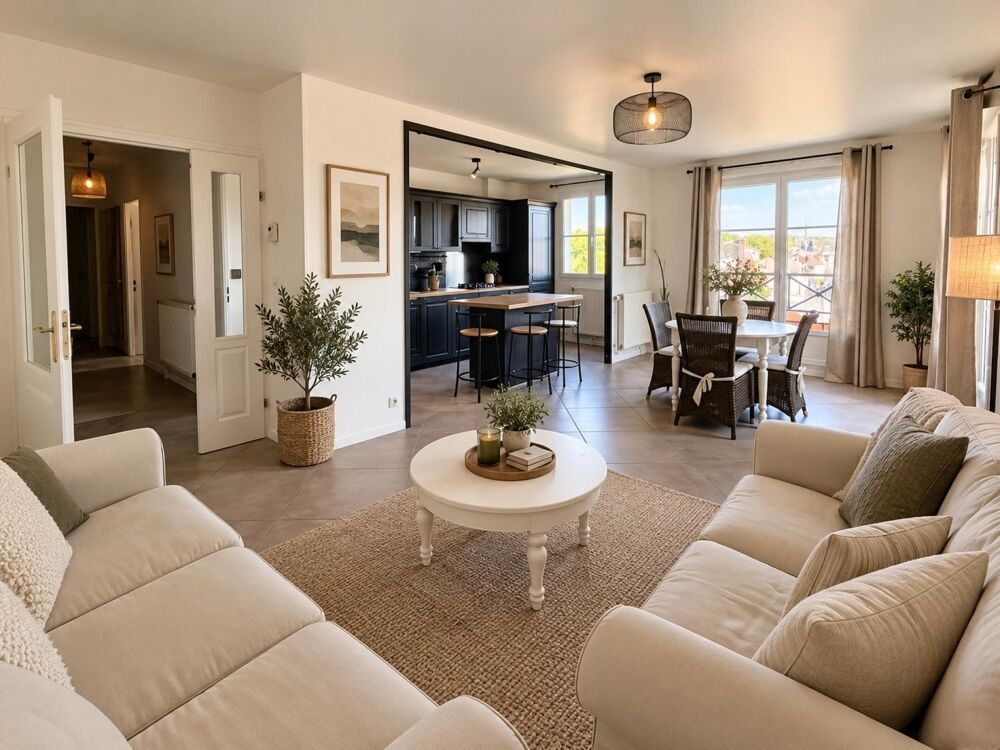Très bel appartement F3 de 70 m²