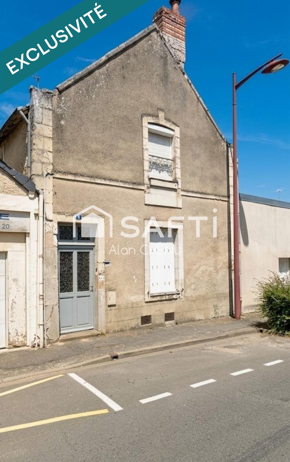 A VENDRE Maison 3 pièces 74 m² Vernantes