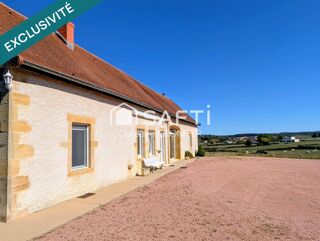 Vente Maison Longère en pierre de plain pied 5 pièces - Sans voisins avec vue dégagée Saint-aubin-en-charollais