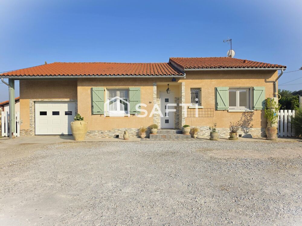 Maison t5 de 115m² sur une parcelle de 531m²
