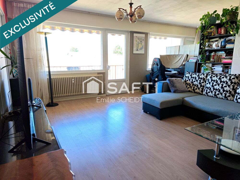 Appartement T4 lumineux de 86 m²  Metz Sablon