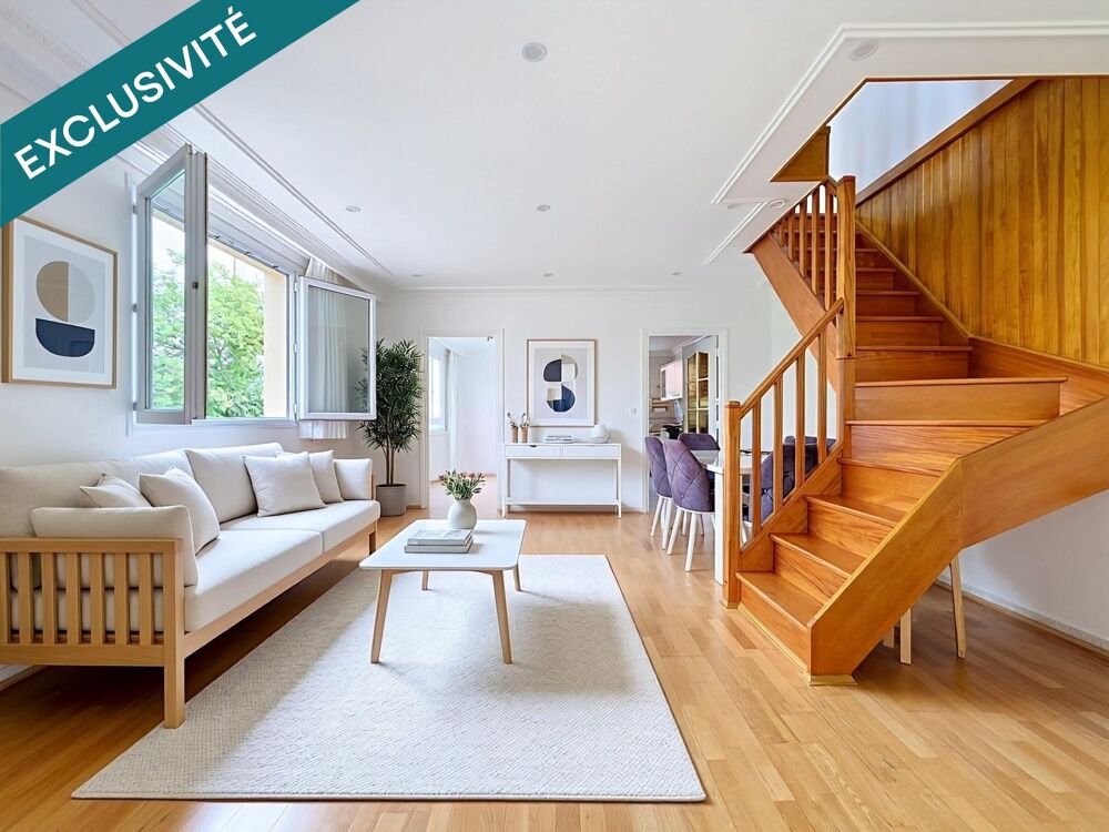 Vente Appartement TRIPLEX A 5MN DU METRO AVEC 2 BOXS CAVE ET TERRASSE Romainville