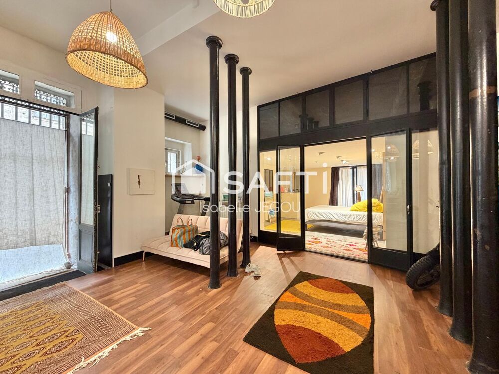 Vente Appartement Magnifique loft avec espace garage et caves voutées en pierres à Bordeaux Bordeaux