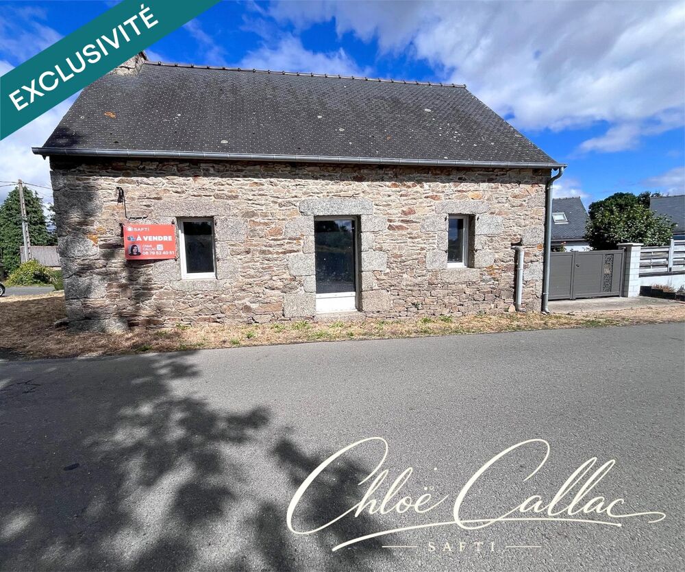 Vente Maison Maison en pierre de bourg mitoyenne côtes d'armor 22 Bourbriac