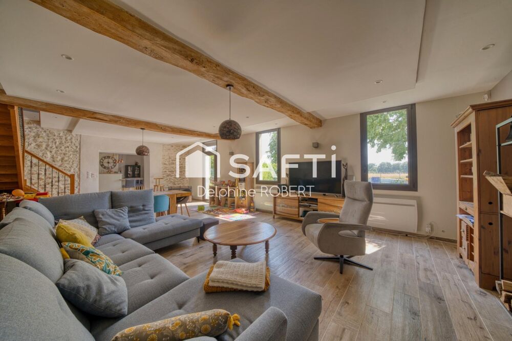 Vente Maison Charmante Charentaise rénovée 4 chambres + piscine Venerand