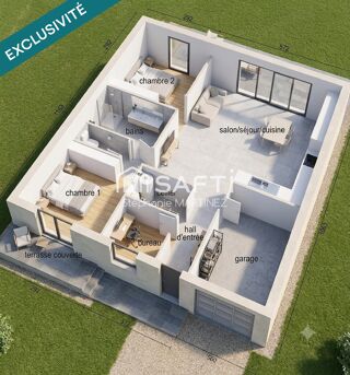  Maison à vendre 3 pièces 73 m²