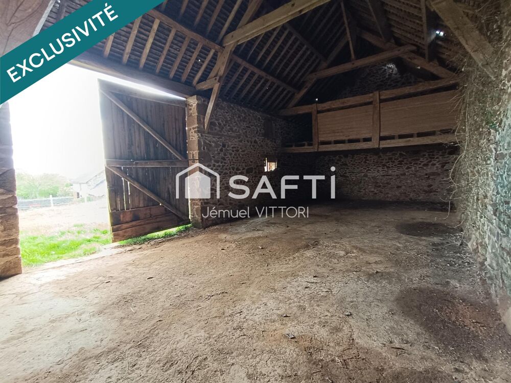 Bâtisse en pierre à réhabiliter sur un terrain constructible de 2 300 m²