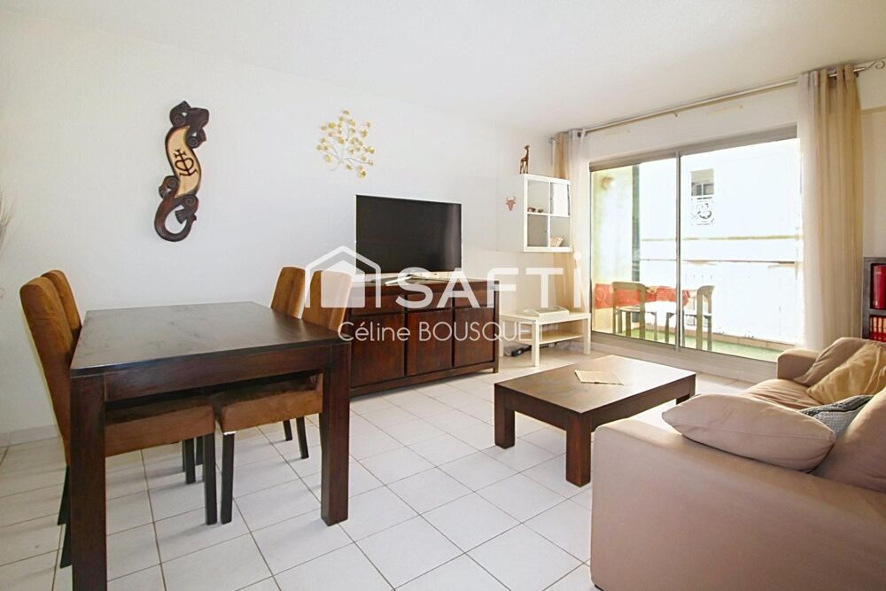 Bel appartement P2 de 51 m2 avec balcon et garage