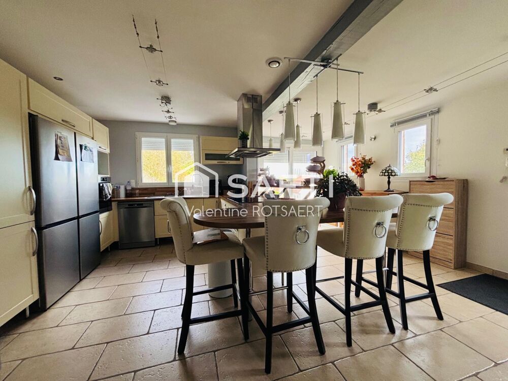 Maison 3 chambres, jardin, dépendance - Jaux