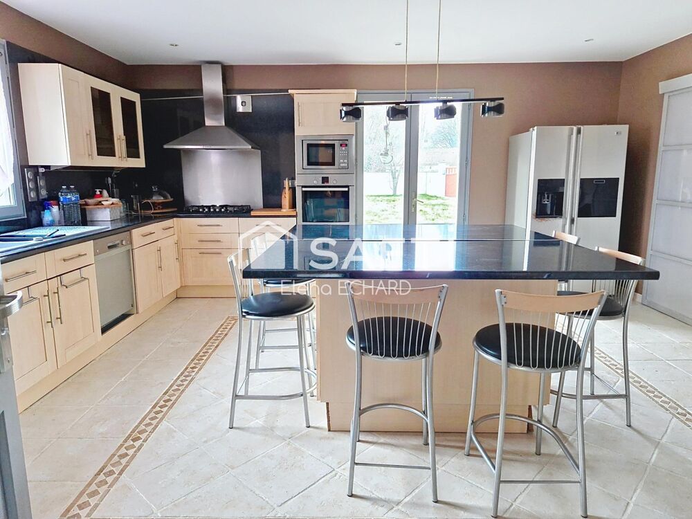 Vente Maison Maison familiale de 5 chambres sur 1500 m2 de terrain arboré et clos Magnanville
