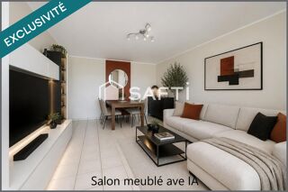 Vente Appartement T4 - 78m2 - 3 chambres - Balcon - Box en sous-sol Poissy