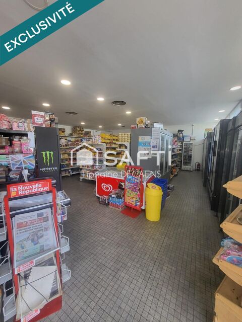 lot de 2 commerce accoll&eacute; avec parking priv&eacute; 350000 37500 Chinon