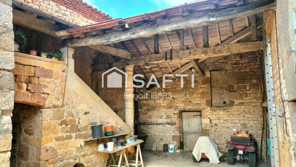 Vente Maison Ancienne ferme à rénover sur les hauteurs Campagnac