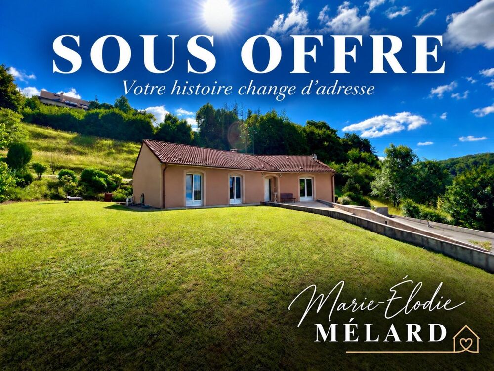 Plain-pied individuel sur sous sol complet- terrain de 35 ares- 20 min de Luxembourg
