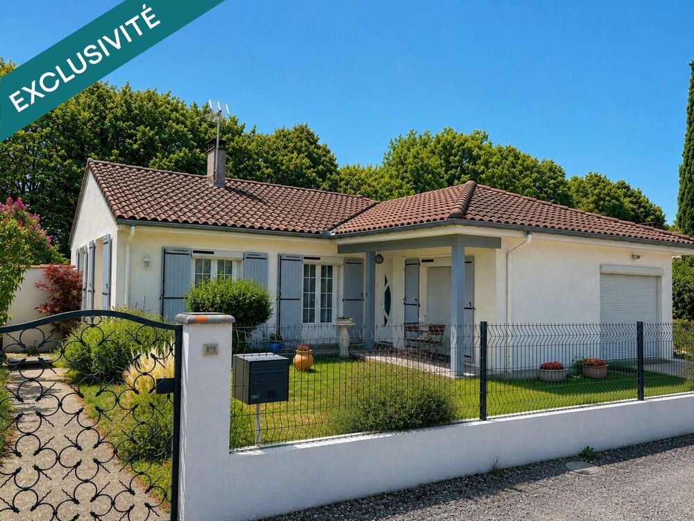 Jolie maison de plain pied proche centre ville