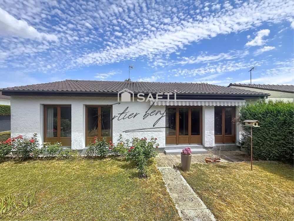 Plain-pied 94 m² avec jardin clos et garage