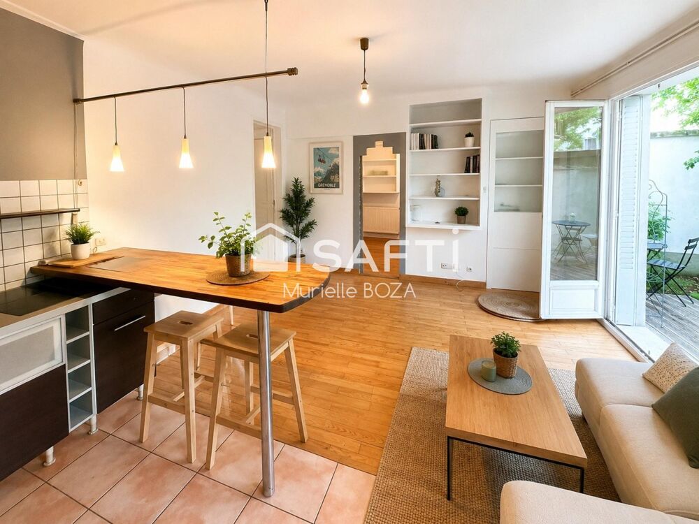 Vente Appartement GRENOBLE MUTUALISTE – T2 AVEC GRANDE TERRASSE – ESPRIT 