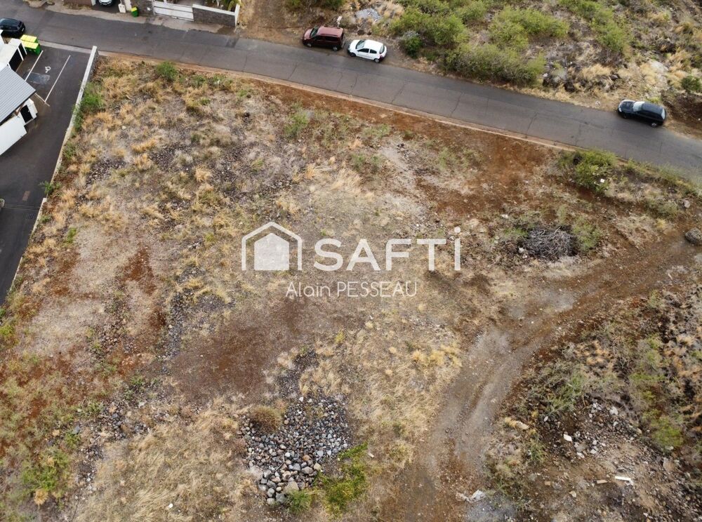 Vente Terrain Terrain exceptionnel vue mer de 700 m² Saint-paul