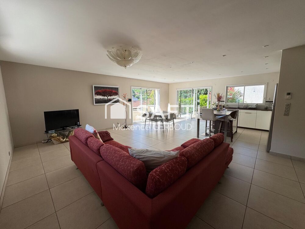 Maison de 122m2, T4 avec 3 chambres sur la commune de Saint-Quentin-Sur-Isère