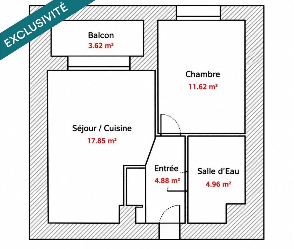 Vente Appartement LYON 2 CONFLUENCE - HOTEL de REGION - Lyon 2
