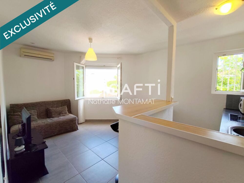 Vente Appartement Canet Village,Charmant T2 rénové de 29m²,1er étage Canet-en-roussillon