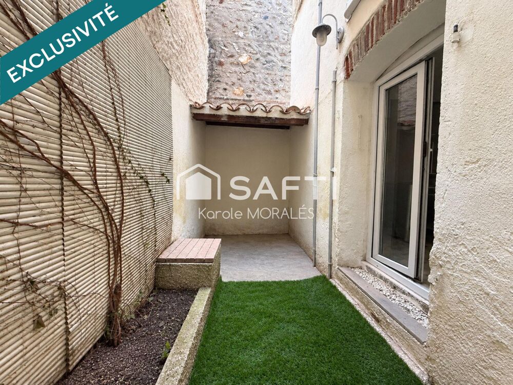 Vente Maison VILLELONGUE DE LA SALANQUE, BELLE MAISON DE VILLAGE, T3 AVEC PETIT PATIO Villelongue-de-la-salanque