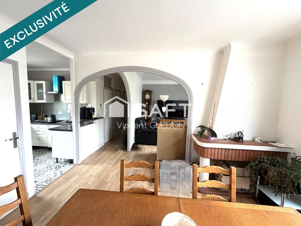 MAISON 4 PIÈCES 102 m²JARDIN 2 ESPACES DE VIE