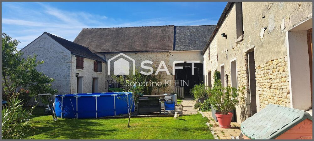 Authentique corps de ferme, 5 pièces avec dépendances, terrain de 3735 m²